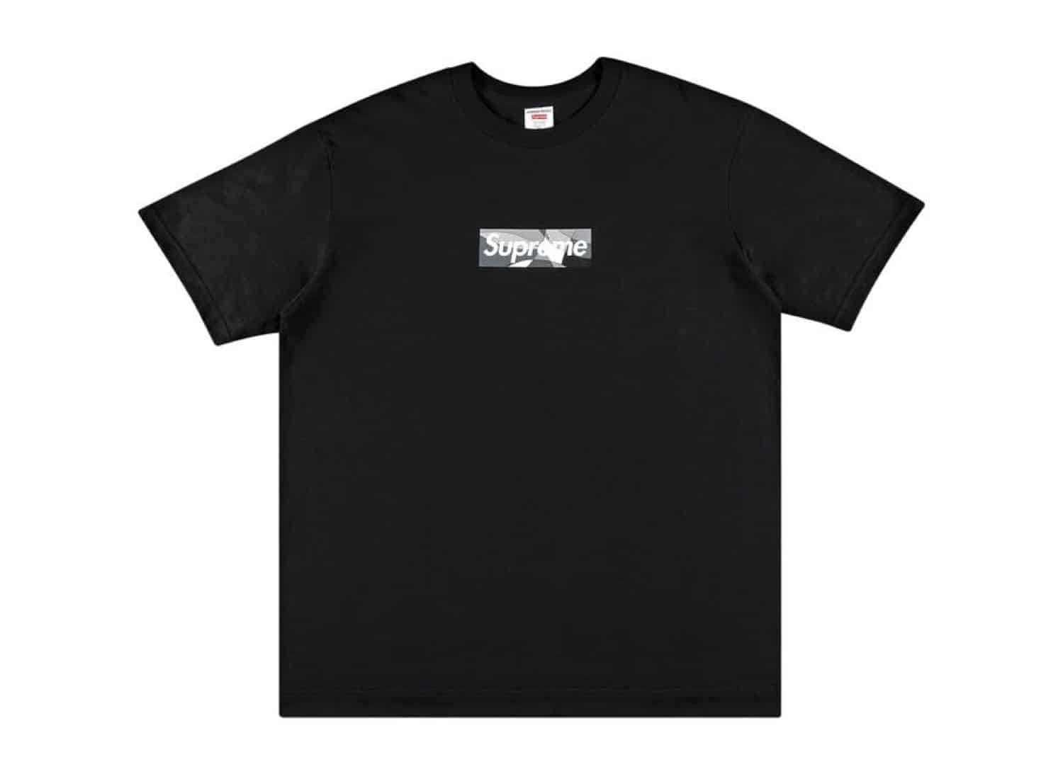 Supreme Emilio Pucci Box Logo Tee Black/Black SS21T4