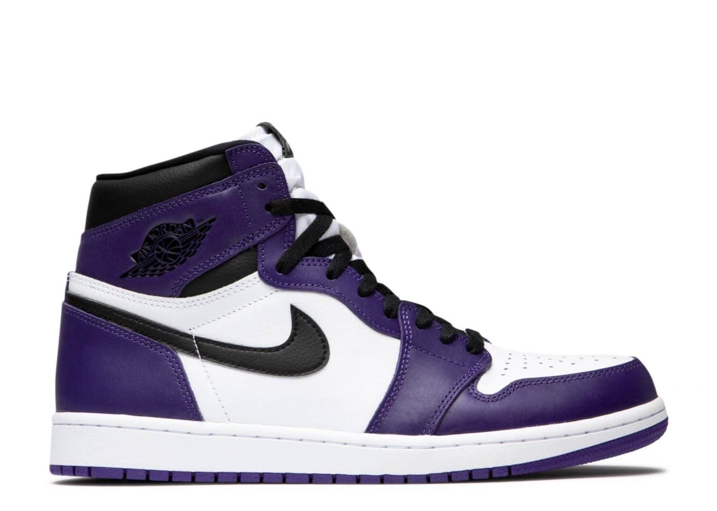 Nike Air Jordan 1 Retro High Court Purple White