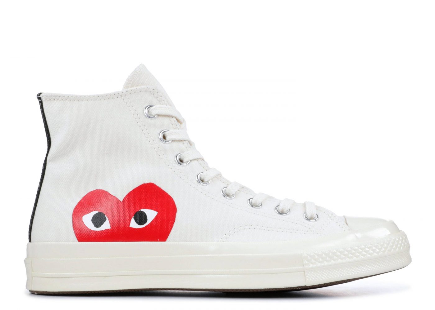 Converse Chuck Taylor All-Star 70s Hi Comme des Garcons PLAY White