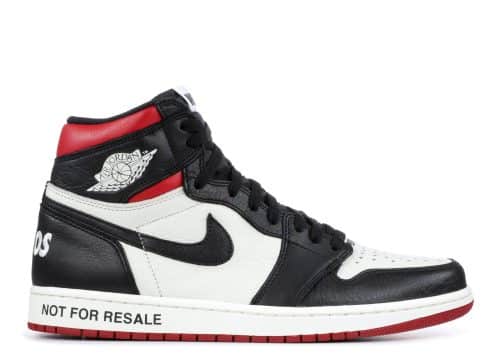 Nike Air Jordan 1 Retro High "Not for Resale" Varsity Red