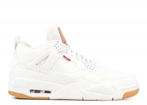 Nike Air Jordan 4 Retro Levi's White