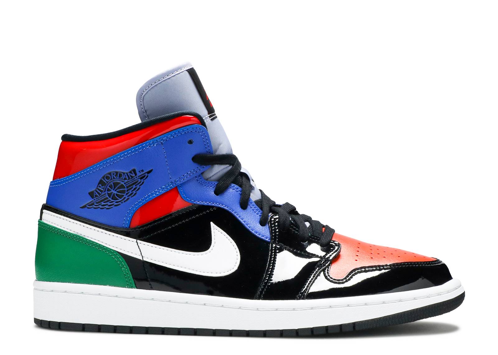 Nike Air Jordan 1 Mid Multi Patent
