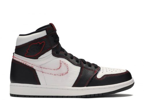 Nike Air Jordan 1 Retro High Defiant White Black Gym Red