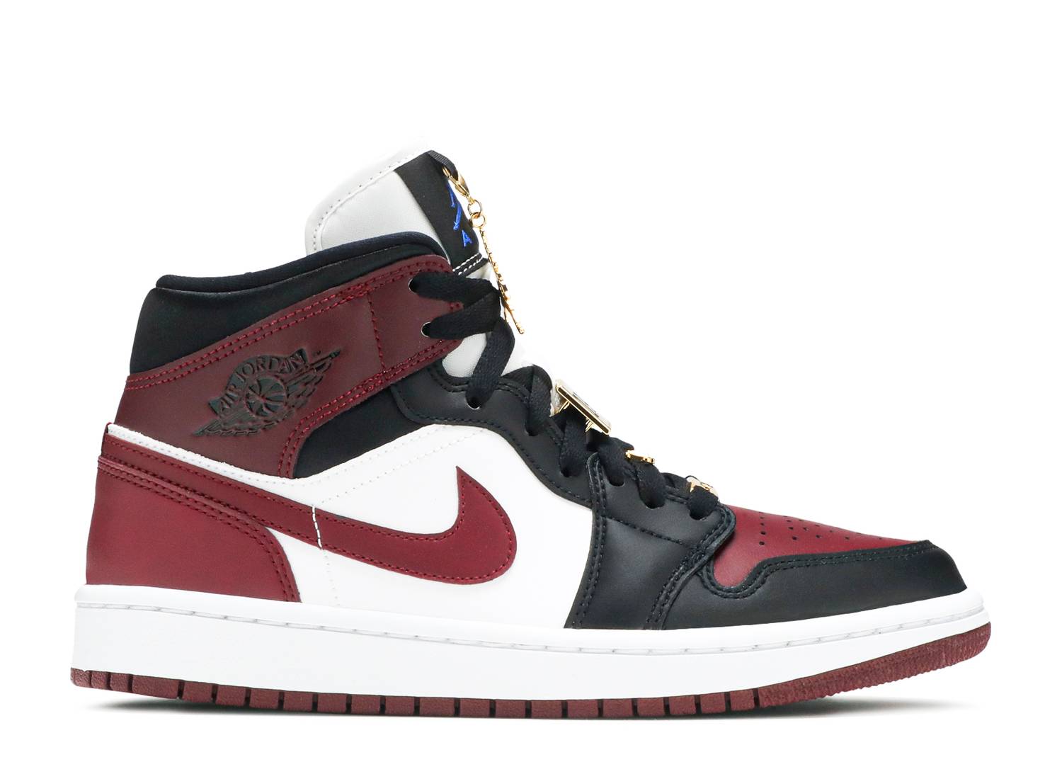 Nike Air Jordan 1 Mid SE Black Dark Beetroot