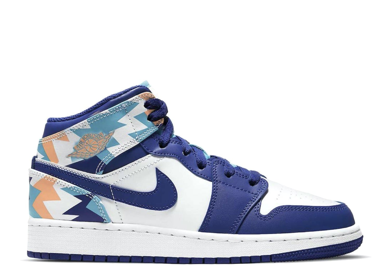 Nike Air Jordan 1 Mid Geometric Print