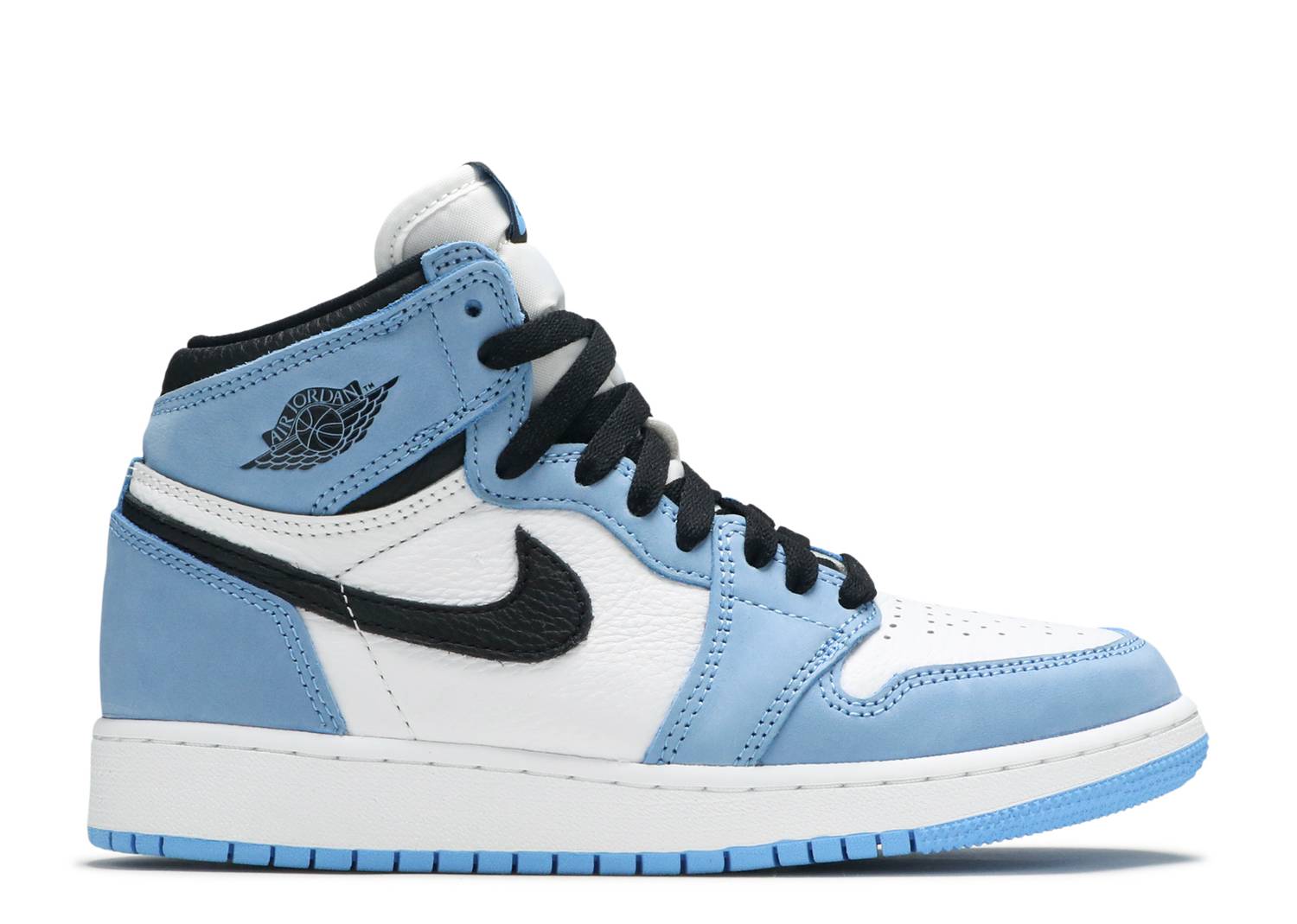 Nike Air Jordan 1 Retro High White University Blue Black (GS)