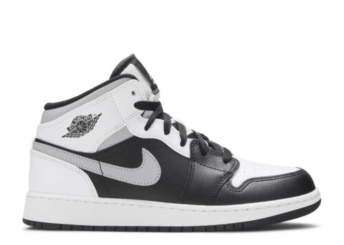 Nike Air Jordan 1 Mid White Shadow (GS)