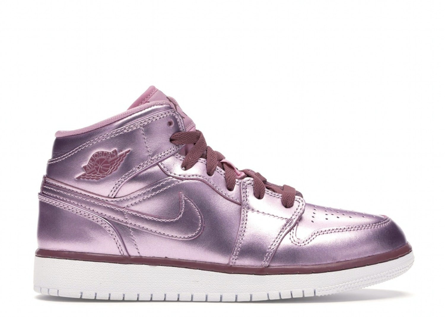 Nike Air Jordan 1 Mid Pink Rise (GS)
