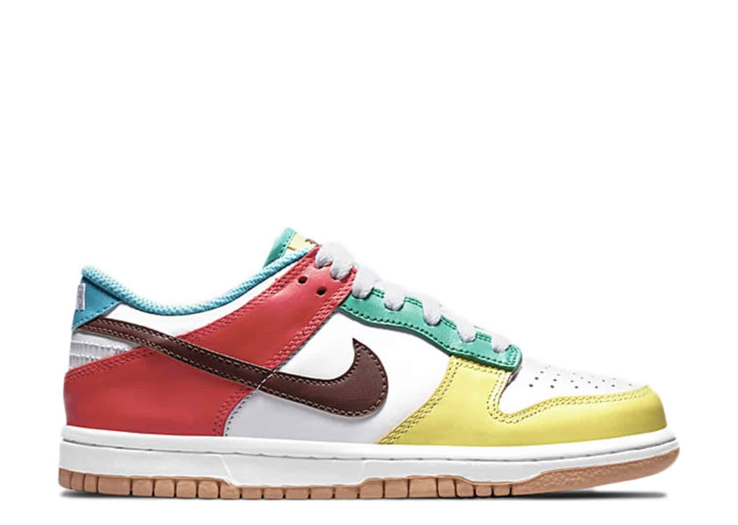 Nike Dunk Low Free 99 White (GS) CZ2496-100