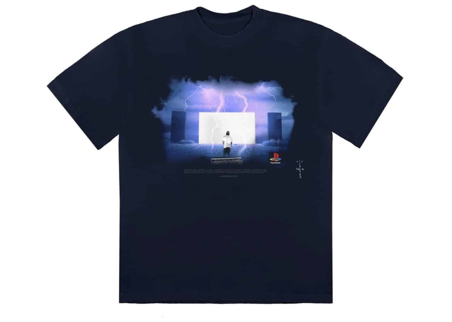Travis Scott Monolith Night T-shirt CJPSSS04
