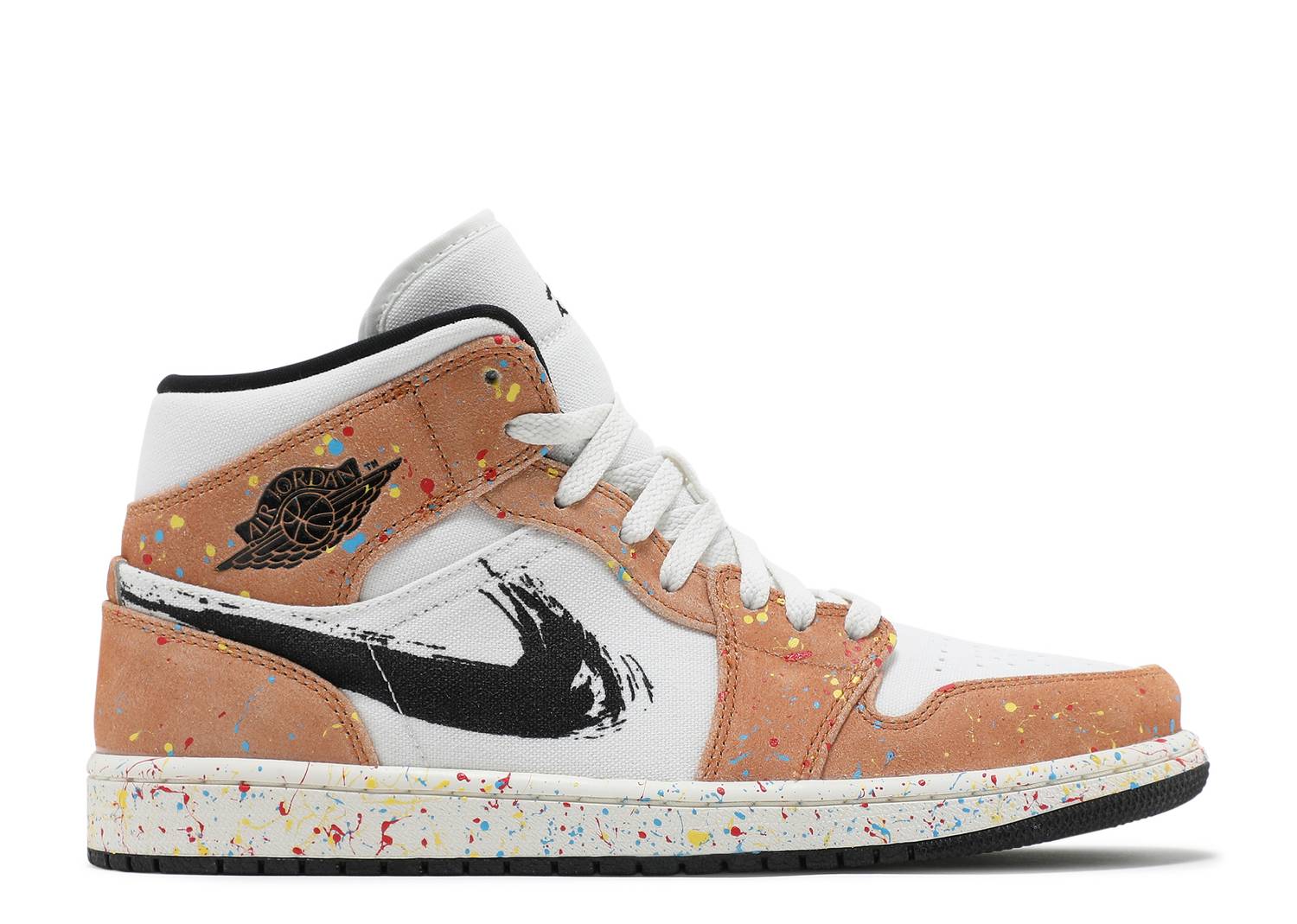 Nike Air Jordan 1 Mid SE Brushstroke DA8005-100