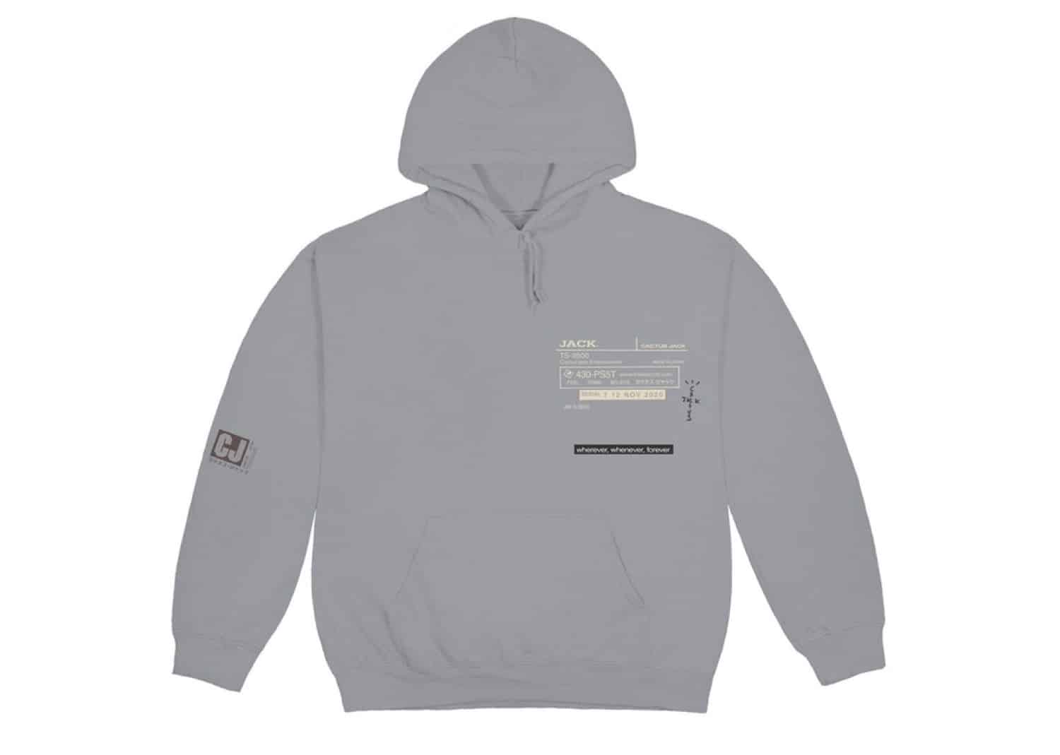Travis Scott CJ Digital Girl Hoodie FW20