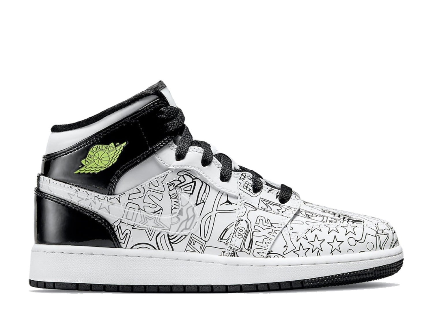 Nike Air Jordan 1 Mid SE DIY (GS) DC4099-100