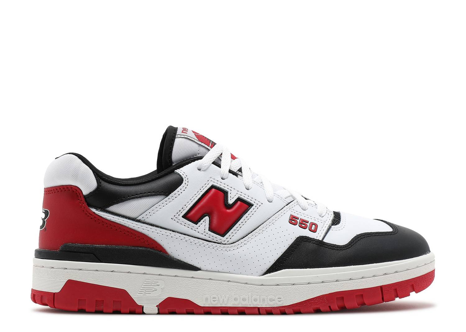 New Balance 550 White Red Black BB550HR1