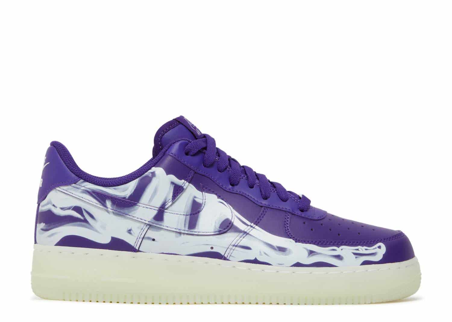Nike Air Force 1 Low Purple Skeleton CU8067-500