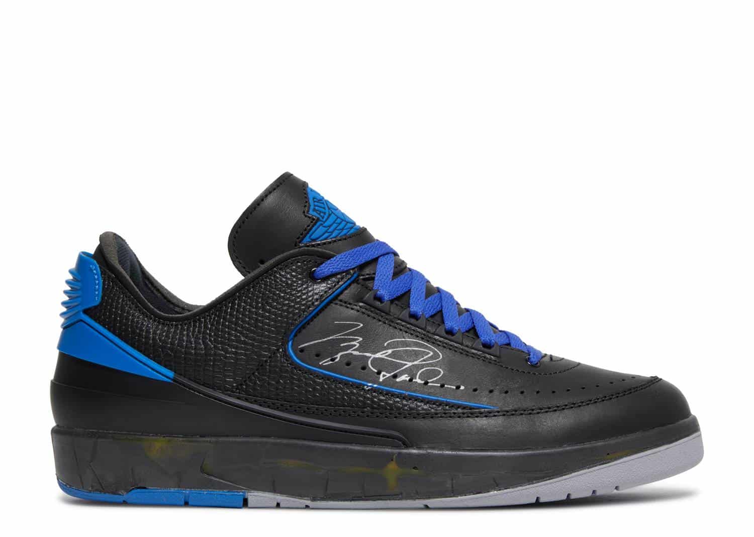 Nike Air Jordan 2 Retro Low SP Off-White Black Blue DJ4375-004