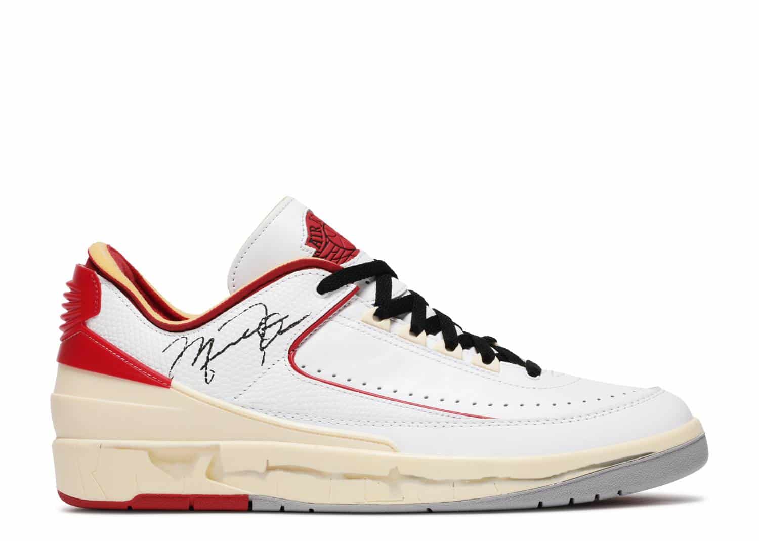 Nike Air Jordan 2 Retro Low SP Off-White White Red DJ4375-106