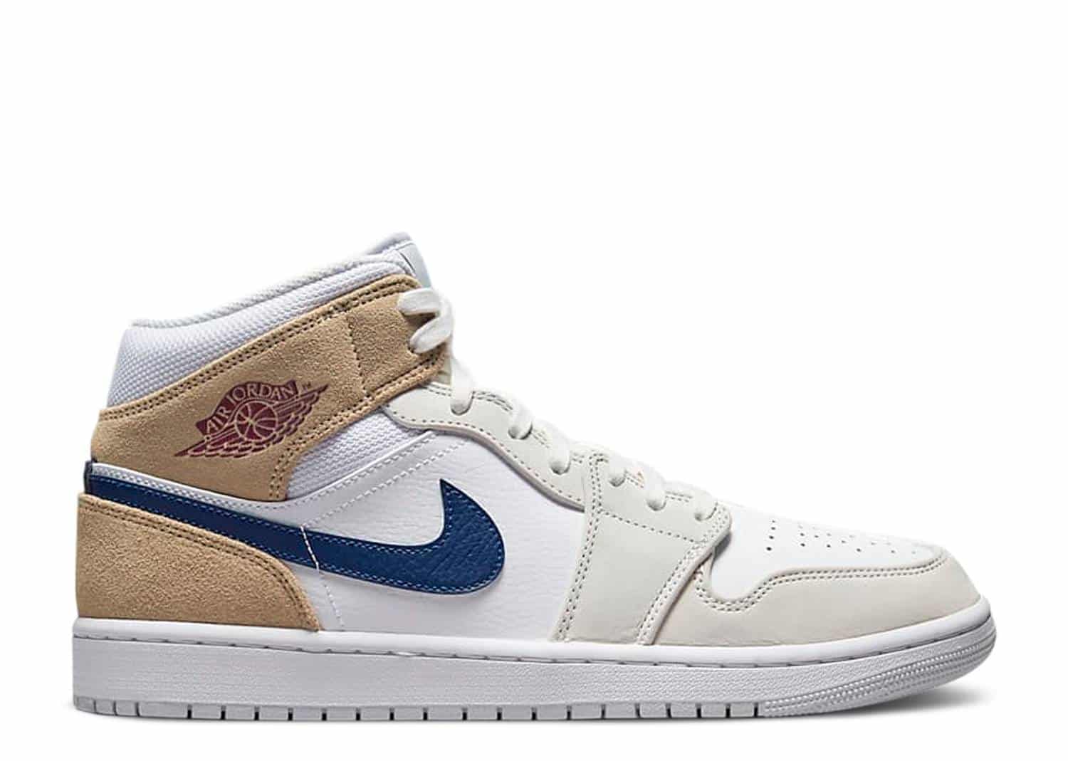Nike Air Jordan 1 Mid Tan Suede DO6726-100