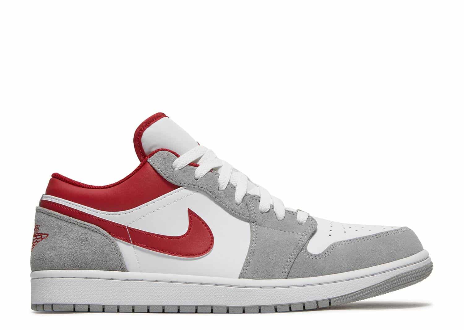 Nike Air Jordan 1 Low SE Light Smoke Grey Gym Red DC6991-016