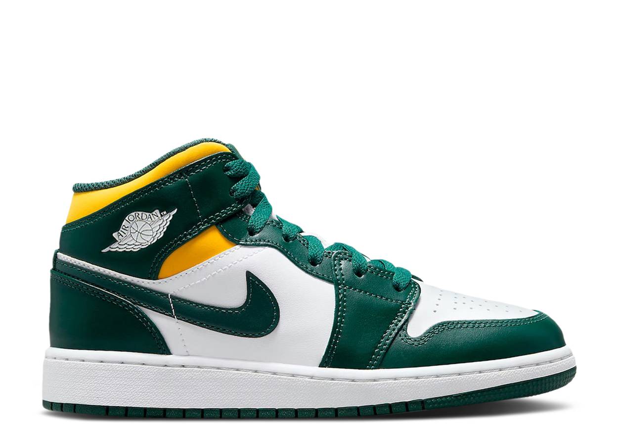 Nike Air Jordan 1 Mid Sonics (2021) (GS) 554725-371