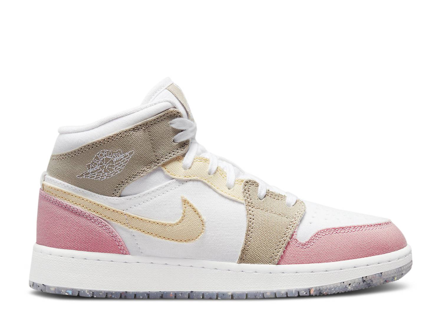 Nike Air Jordan 1 Mid Pastel Vivid Green Grind (GS) DJ0338-100