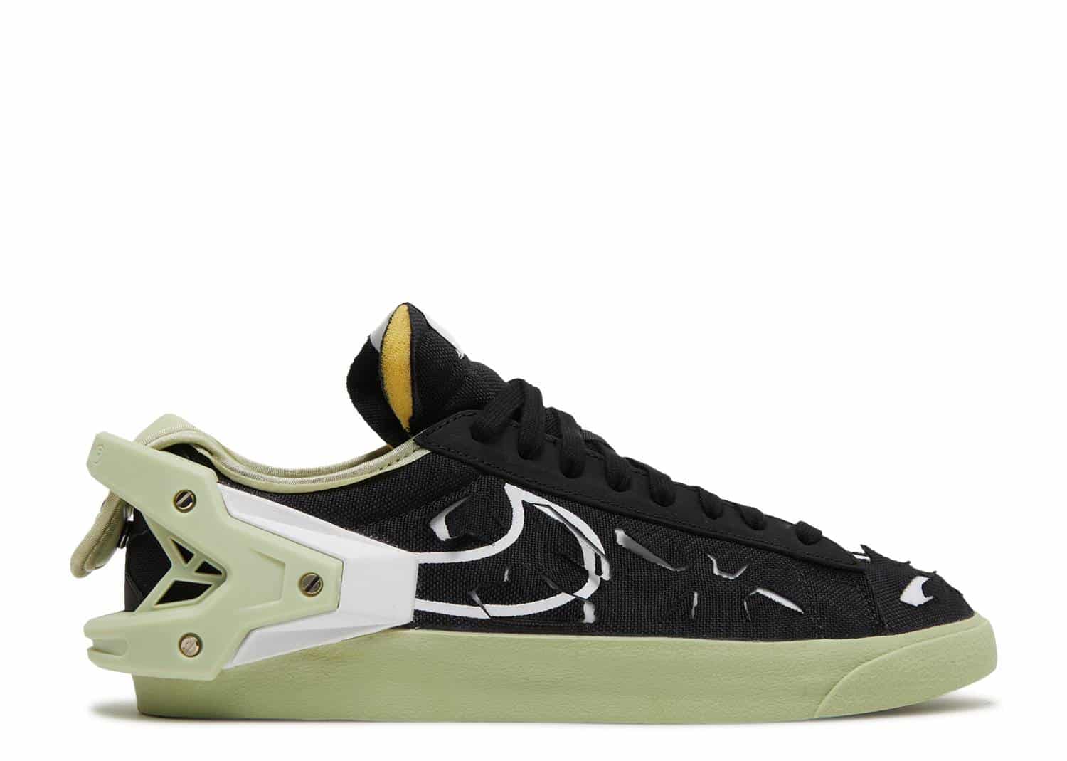 Nike Blazer Low Acronym Black Olive Aura DO9373-001