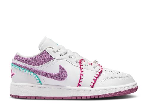 Nike Air Jordan 1 Low White Light Bordeuax (GS) DM9037-100