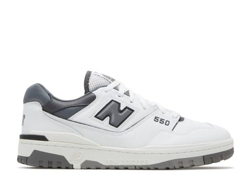 New Balance 550 White Grey Dark Grey BB550WTG