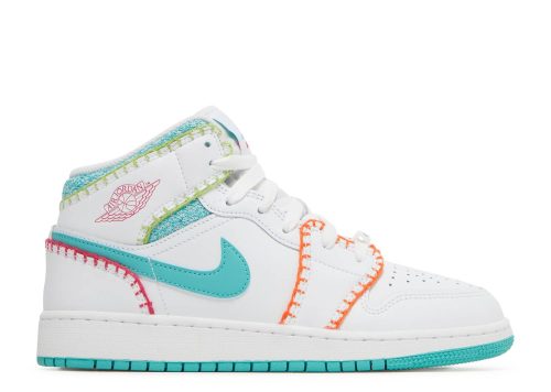 Nike Air Jordan 1 Mid Multi Knit (GS) DM6218-100