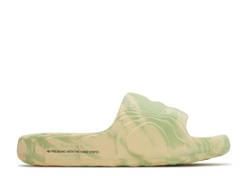 adidas Adilette 22 Slides Magic Lime St Desert Sand GY1597