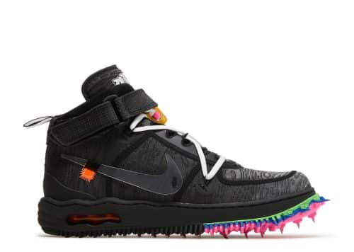 Nike Air Force 1 Mid Off-White Black DO6290-001
