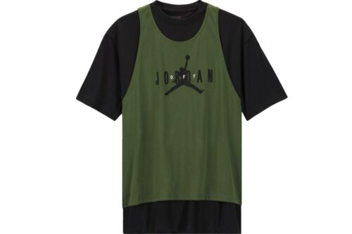 Air Jordan x Off-White Short-Sleeve Top Forest Green CV3518-361