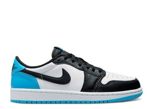 Nike Air Jordan 1 Low Black Dark Powder Blue CZ0775-104