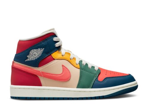 Nike Air Jordan 1 Mid Multi Color (2022) (W) DN3738-400
