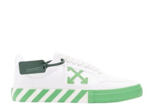 OFF-WHITE Vulc Low White Fluo Green OMIA085S22FAB0010155