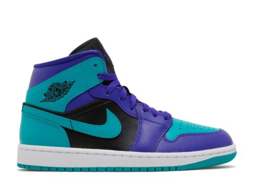Nike Air Jordan 1 Mid Black Grape (W) BQ6472-502