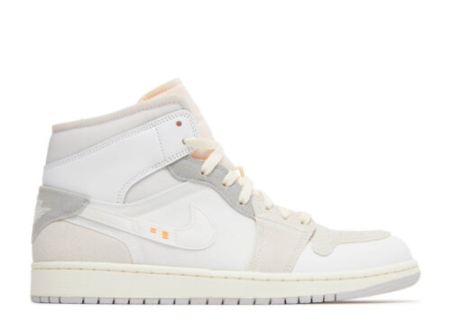 Nike Air Jordan 1 Mid SE Craft Inside Out White Grey DM9652-100