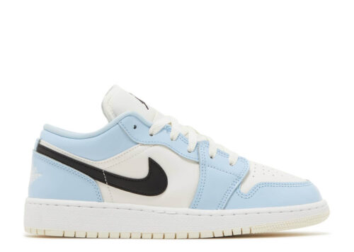 Nike Air Jordan 1 Low Ice Blue Black (GS) 554723-401