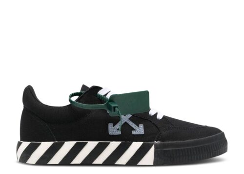 OFF-WHITE Vulc Low Canvas White Black Blue (FW22) OMIA085F22FAB0011045