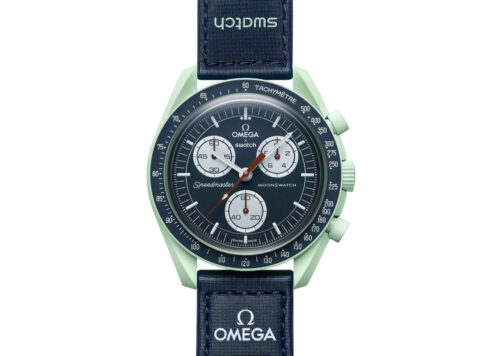 Swatch x Omega Bioceramic Moonswatch Mission to Earth SO33C100