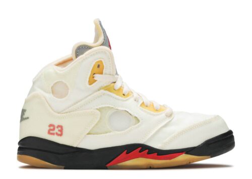 Nike Air Jordan 5 Retro Off-White Sail (PS) CV4827-100