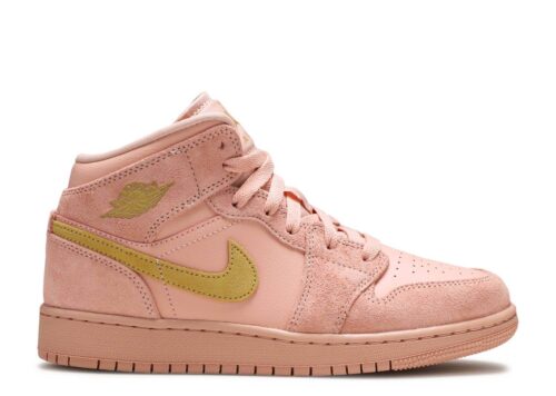 Nike Jordan 1 Mid Coral Gold BQ6931-600