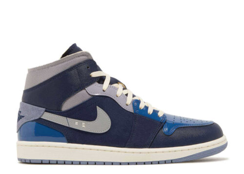 Nike Air Jordan 1 Mid SE Craft Obsidian French Blue Ashen Slate White DR8868-400