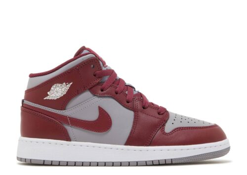 Nike Jordan 1 Mid Cherrywood Red (GS) DQ8423-615