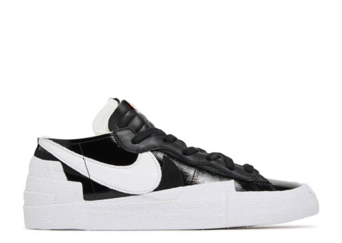 Nike Blazer Low Sacai Black Patent Leather DM6443-001