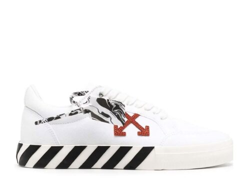 OFF-WHITE Vulc Low White Red Arrow OMIA085R21FAB0020116