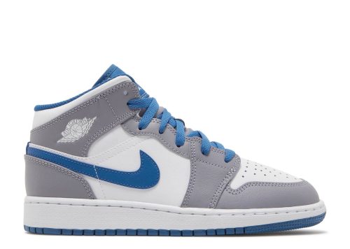 Nike Air Jordan 1 Mid True Blue Cement DQ8423-014