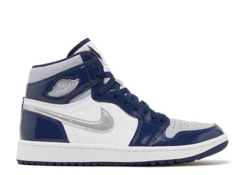 Nike Air Jordan 1 Retro High Golf Patent Midnight Navy DQ0660-100