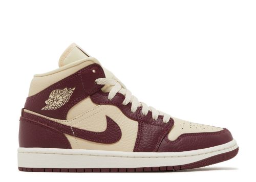 Nike Air Jordan 1 Mid SE Split Beach Cherrywood Red (W) DR0501-200