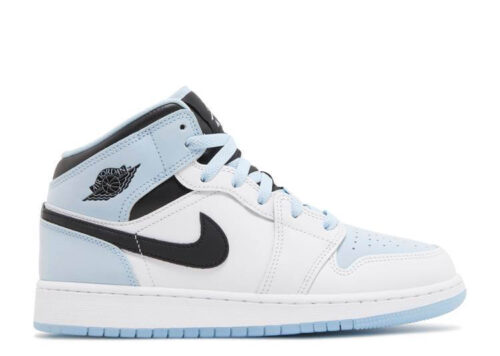 Nike Air Jordan 1 Mid SE Ice Blue (2023) (GS) DV1337-104